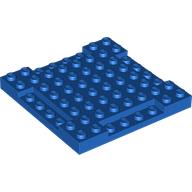 Plate Special 8 x 8 x 2/3 with Four 1 x 4 Recessed Edges (2628)