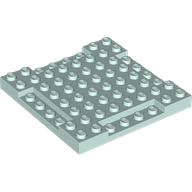 Plate Special 8 x 8 x 2/3 with Four 1 x 4 Recessed Edges (2628)