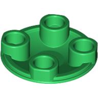 Plate Round 2 x 2 with Rounded Bottom [Boat Stud] (2654)