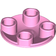 Plate Round 2 x 2 with Rounded Bottom [Boat Stud] (2654)