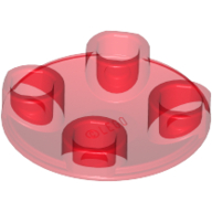 Plate Round 2 x 2 with Rounded Bottom [Boat Stud] (2654)