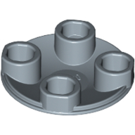 Plate Round 2 x 2 with Rounded Bottom [Boat Stud] (2654)