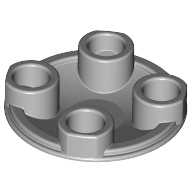 Plate Round 2 x 2 with Rounded Bottom [Boat Stud] (2654)