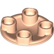 Plate Round 2 x 2 with Rounded Bottom [Boat Stud] (2654)