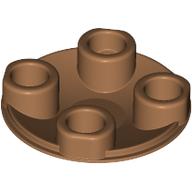 Plate Round 2 x 2 with Rounded Bottom [Boat Stud] (2654)