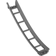 Vehicle Track, Roller Coaster Ramp Large Lower Part, 6 Bricks Elevation (26559)