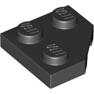 Wedge Plate 2 x 2 Cut Corner (26601)