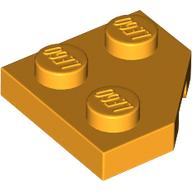 Wedge Plate 2 x 2 Cut Corner (26601)