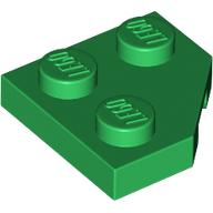 Wedge Plate 2 x 2 Cut Corner (26601)