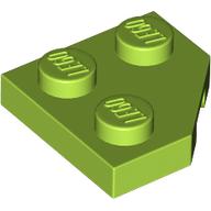 Wedge Plate 2 x 2 Cut Corner (26601)