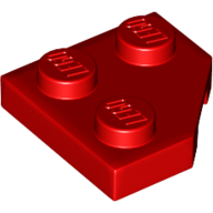 Wedge Plate 2 x 2 Cut Corner (26601)