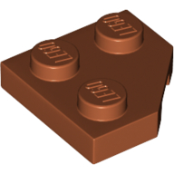 Wedge Plate 2 x 2 Cut Corner (26601)