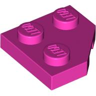 Wedge Plate 2 x 2 Cut Corner (26601)
