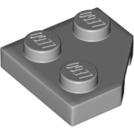 Wedge Plate 2 x 2 Cut Corner (26601)