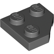 Wedge Plate 2 x 2 Cut Corner (26601)