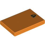 Tile 2 x 3 with Lamborghini Badge print (26603pr0166)