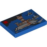 Tile 2 x 3 with LEGO Set Box print (26603pr9963)