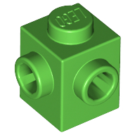 Brick Special 1 x 1 with Studs on 2 Adjacent Sides (26604)