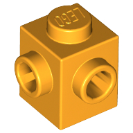 Brick Special 1 x 1 with Studs on 2 Adjacent Sides (26604)
