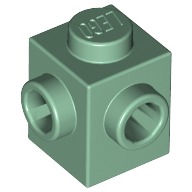Brick Special 1 x 1 with Studs on 2 Adjacent Sides (26604)