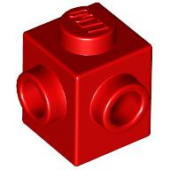 Brick Special 1 x 1 with Studs on 2 Adjacent Sides (26604)