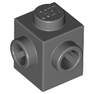 Brick Special 1 x 1 with Studs on 2 Adjacent Sides (26604)