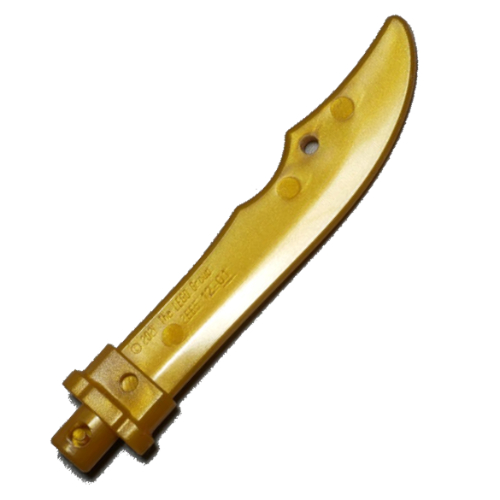 Weapon Sword Blade, Curved (2665d)