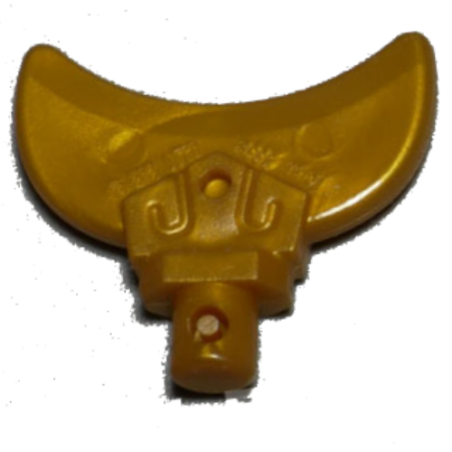 Weapon Blade, Curved with Bar (2665f)