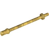 Bar 8L - Two Stop Rings / One Pin, Technic Figure Ski Pole [Flat End] (2714b)