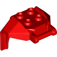 Plate Special, 2 x 2 Studs and Handle, Closed Ends (Mech Chest Plate / Armor) (27167)