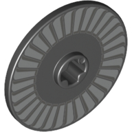 Technic Disc 3 x 3 with Light Bluish Grey Lines print (Fan Blades) (2723pr0003)
