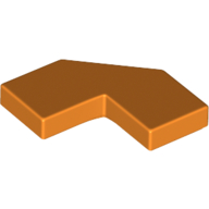 Tile Special 2 x 2 Corner with Cut Corner - Facet (27263)