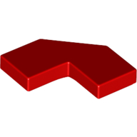 Tile Special 2 x 2 Corner with Cut Corner - Facet (27263)