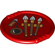 Duplo Disk with Brushes, Paint print (27372pr0013)