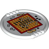 Duplo Disk with Board Game GO print (27372pr0014)
