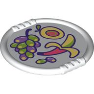 Duplo Disk with Fruit print (27372pr9998)