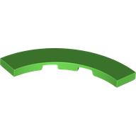 Tile 4 x 4 Curved, Macaroni (27507)