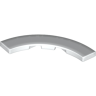 Tile 4 x 4 Curved, Macaroni (27507)