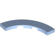 Tile 4 x 4 Curved, Macaroni (27507)