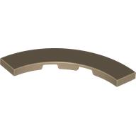 Tile 4 x 4 Curved, Macaroni (27507)