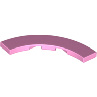 Tile 4 x 4 Curved, Macaroni (27507)