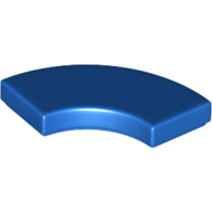 Tile 2 x 2 Curved, Macaroni (27925)