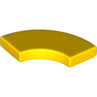 Tile 2 x 2 Curved, Macaroni (27925)