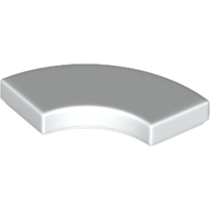 Tile 2 x 2 Curved, Macaroni (27925)