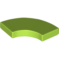 Tile 2 x 2 Curved, Macaroni (27925)