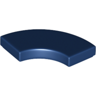 Tile 2 x 2 Curved, Macaroni (27925)
