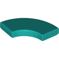 Tile 2 x 2 Curved, Macaroni (27925)