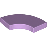 Tile 2 x 2 Curved, Macaroni (27925)