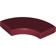 Tile 2 x 2 Curved, Macaroni (27925)