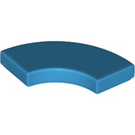 Tile 2 x 2 Curved, Macaroni (27925)